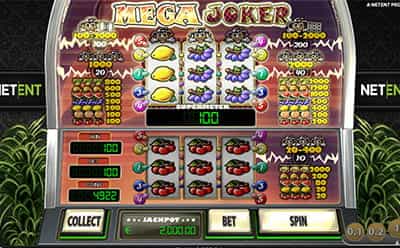 Mega Joker -kolikkopelin bonuspeli