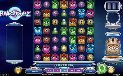 Reactoonz -kolikkopeli iWild Casinon suomalaisella nettikasinolla